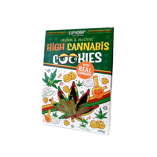 Ciasteczka konopne High Cannabis 100 g